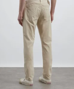 Paige Jeans^Federal Slim Straight Corduroy Jeans in Ivory Cream