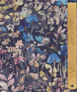 Liberty Interiors Furnishing Fabrics^Felda Wild Cotton in Dragonfly