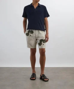 Frescobol Carioca Shorts^Felipe Linen Shorts