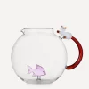 Ichendorf Glass & Drinksware^Fish and Cat Jug