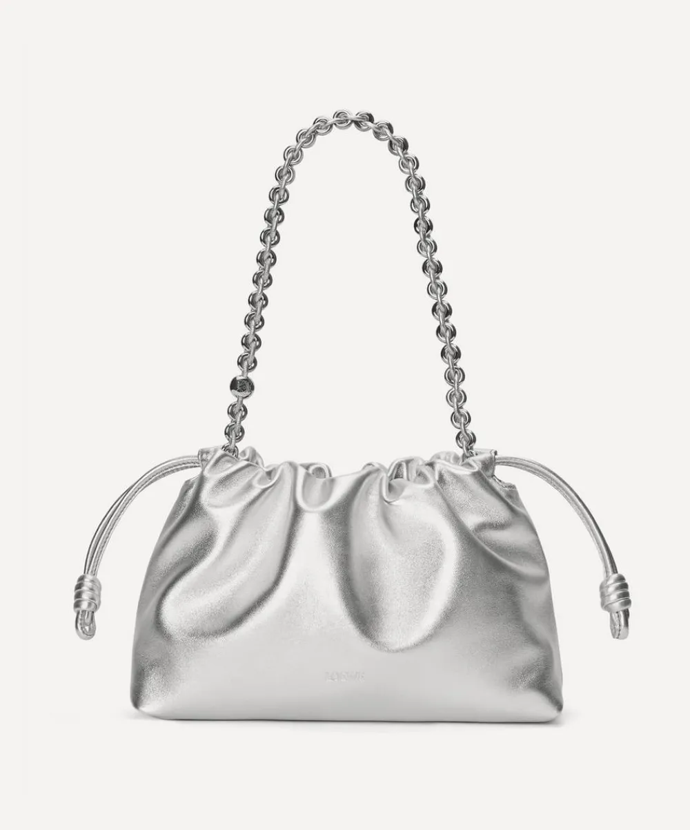 Loewe Bags^Flamenco Medium Laminated Leather Clutch Bag
