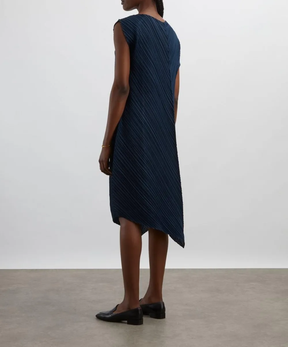 Pleats Please Issey Miyake Dresses^FLARE Pleated Midi Dress