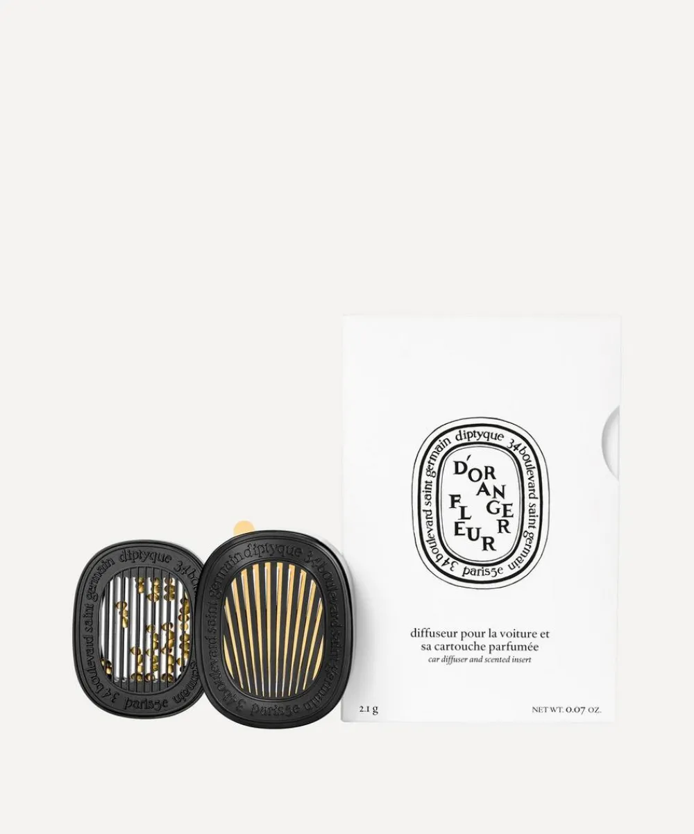 Diptyque Candles & Candle Holders^Fleur d'Oranger Car Diffuser with Refill
