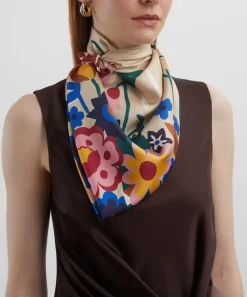 Liberty Scarves^Floral Ballet 90X90 Silk Scarf