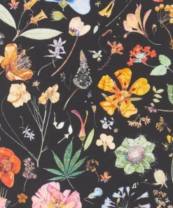 Liberty Fabrics Monument Twill|Classic Silks^Floral Eve Silk Twill