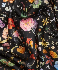 Liberty Fabrics Monument Twill|Classic Silks^Floral Eve Silk Twill