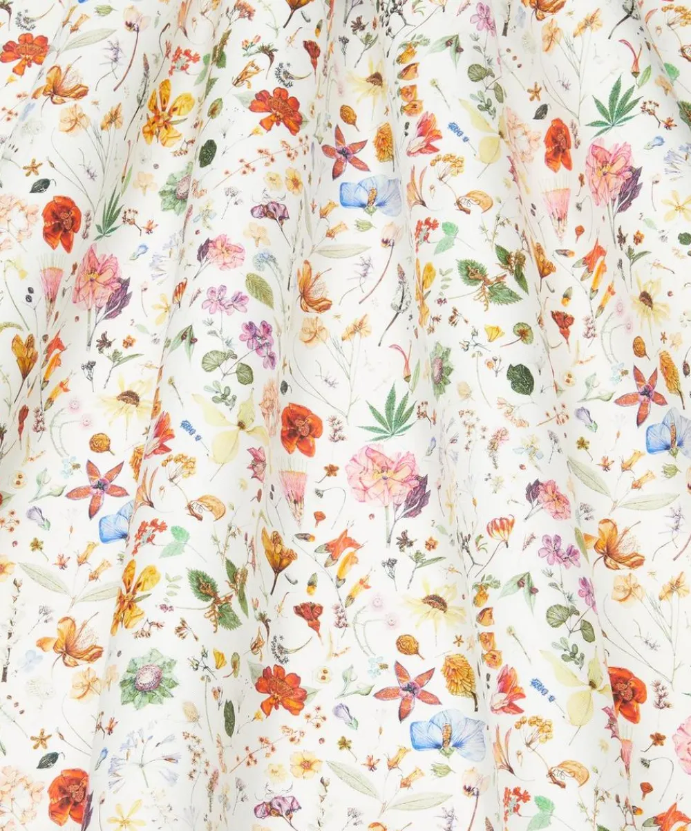 Liberty Fabrics Monument Twill|Classic Silks^Floral Eve Silk Twill