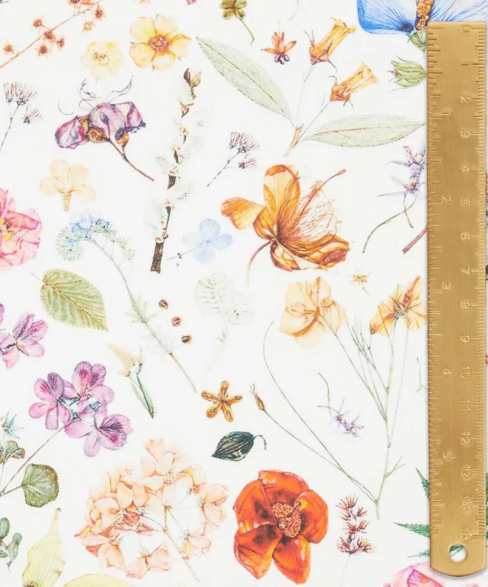 Liberty Fabrics Monument Twill|Classic Silks^Floral Eve Silk Twill