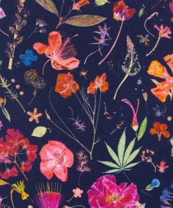 Liberty Fabrics Monument Twill|Classic Silks^Floral Eve Silk Twill