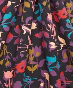 Liberty Fabrics Crepe De Chine^Floral Frieze Crepe de Chine