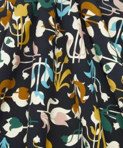 Liberty Fabrics Crepe De Chine^Floral Frieze Crepe de Chine