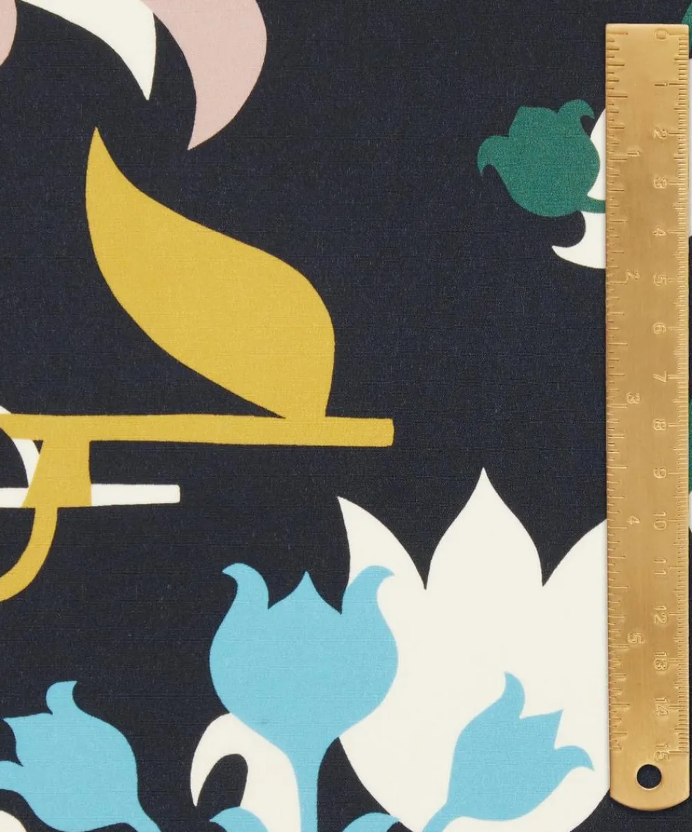 Liberty Fabrics Crepe De Chine^Floral Frieze Crepe de Chine
