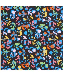 Liberty Fabrics Crepe De Chine^Floral Frieze Crepe de Chine