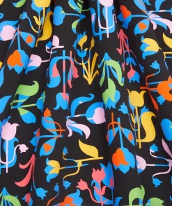 Liberty Fabrics Crepe De Chine^Floral Frieze Crepe de Chine