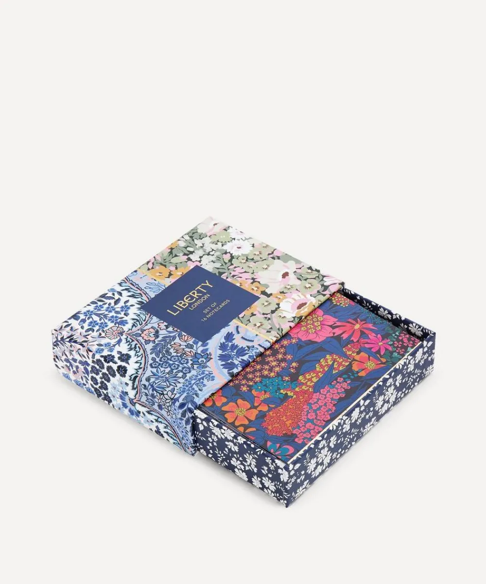 Liberty Stationery And Games^Floral Greeting Notecard Set