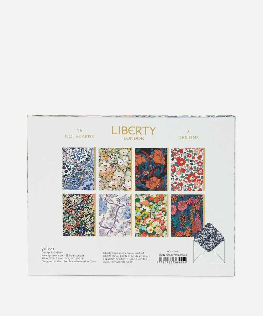 Liberty Stationery And Games^Floral Greeting Notecard Set