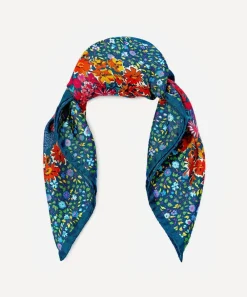 Liberty Scarves^Floral Medley 45 x 45 Silk Neckerchief