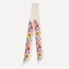 Liberty Scarves^Floral Muse 8X160 Skinny Silk Scarf