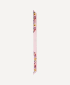 Liberty Scarves^Floral Muse 8X160 Skinny Silk Scarf