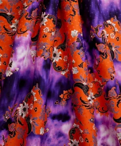 Ratti Silk Satin^Floral Paisley Dot Silk Jacquard