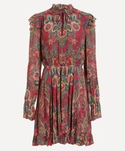 Etro Coats & Jackets^Floral Silk-Blend Mini Dress