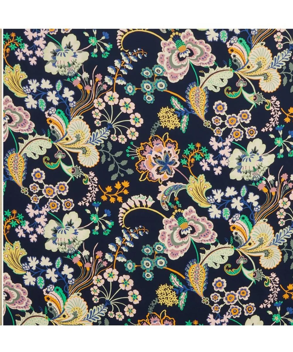 Liberty Fabrics Classic Silks|Crepe De Chine^Floral Symphony Crepe de Chine