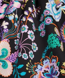 Liberty Fabrics Classic Silks|Silk Satin^Floral Symphony Silk Satin