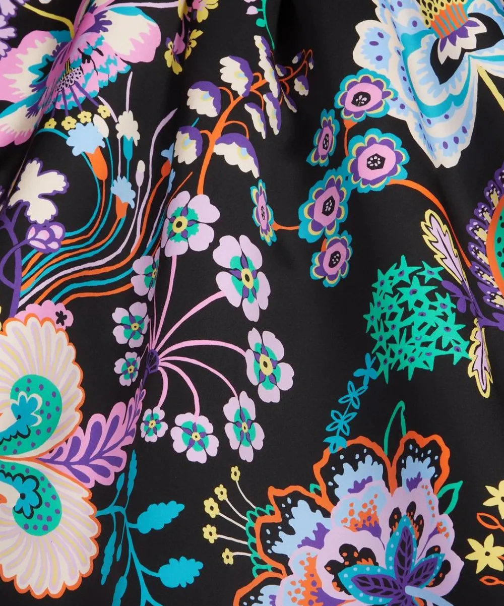 Liberty Fabrics Classic Silks|Silk Satin^Floral Symphony Silk Satin