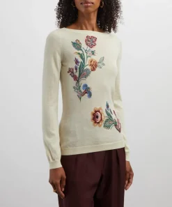 Etro Knitwear^Floral Wool-Blend Jacquard Jumper