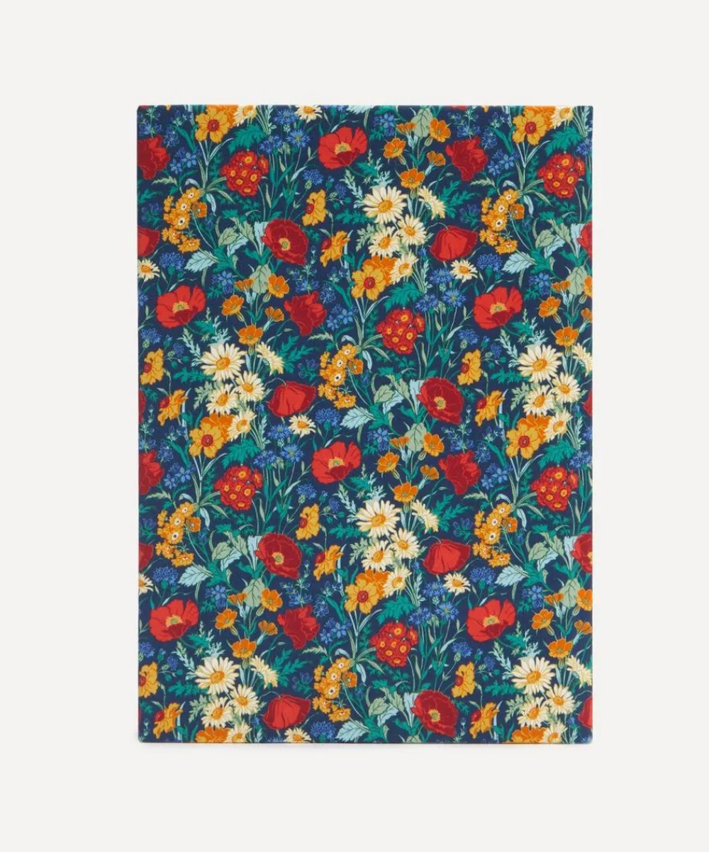 Liberty Stationery And Games^Florence May Print Cotton A5 Notebook