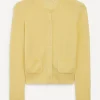 DÔEN Knitwear^Freya Lemon Chiffon Cashmere Cardigan