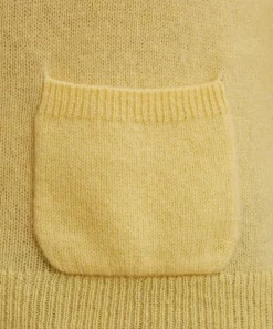 DÔEN Knitwear^Freya Lemon Chiffon Cashmere Cardigan