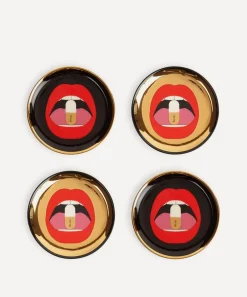 Jonathan Adler Tableware|Living Room^Full Dose Coasters Set of Four