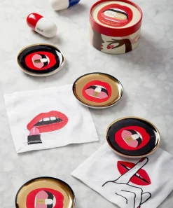 Jonathan Adler Tableware|Living Room^Full Dose Coasters Set of Four