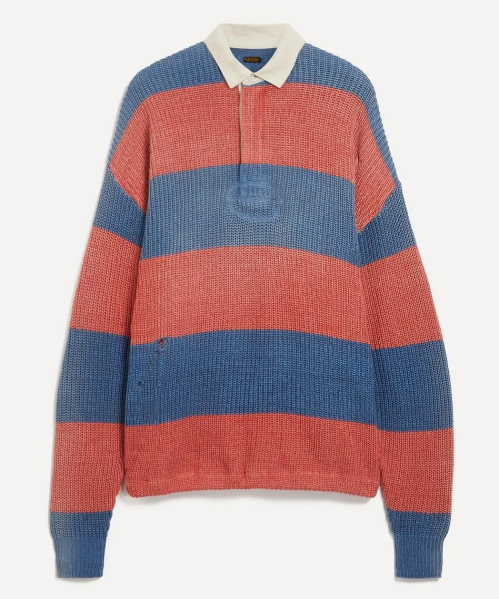 Kapital Knitwear & Sweats^5G Cotton Knit RUGGER Shirt
