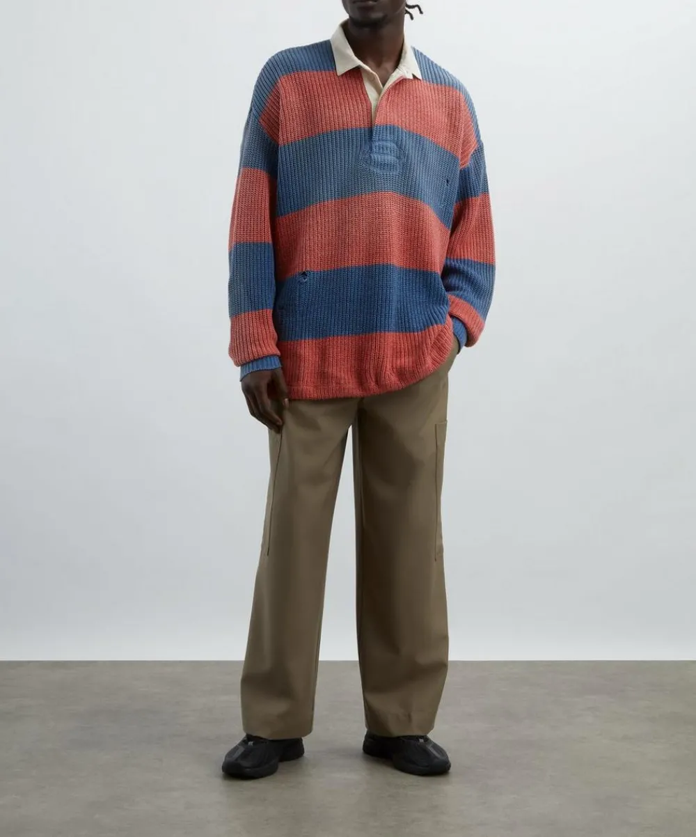 Kapital Knitwear & Sweats^5G Cotton Knit RUGGER Shirt
