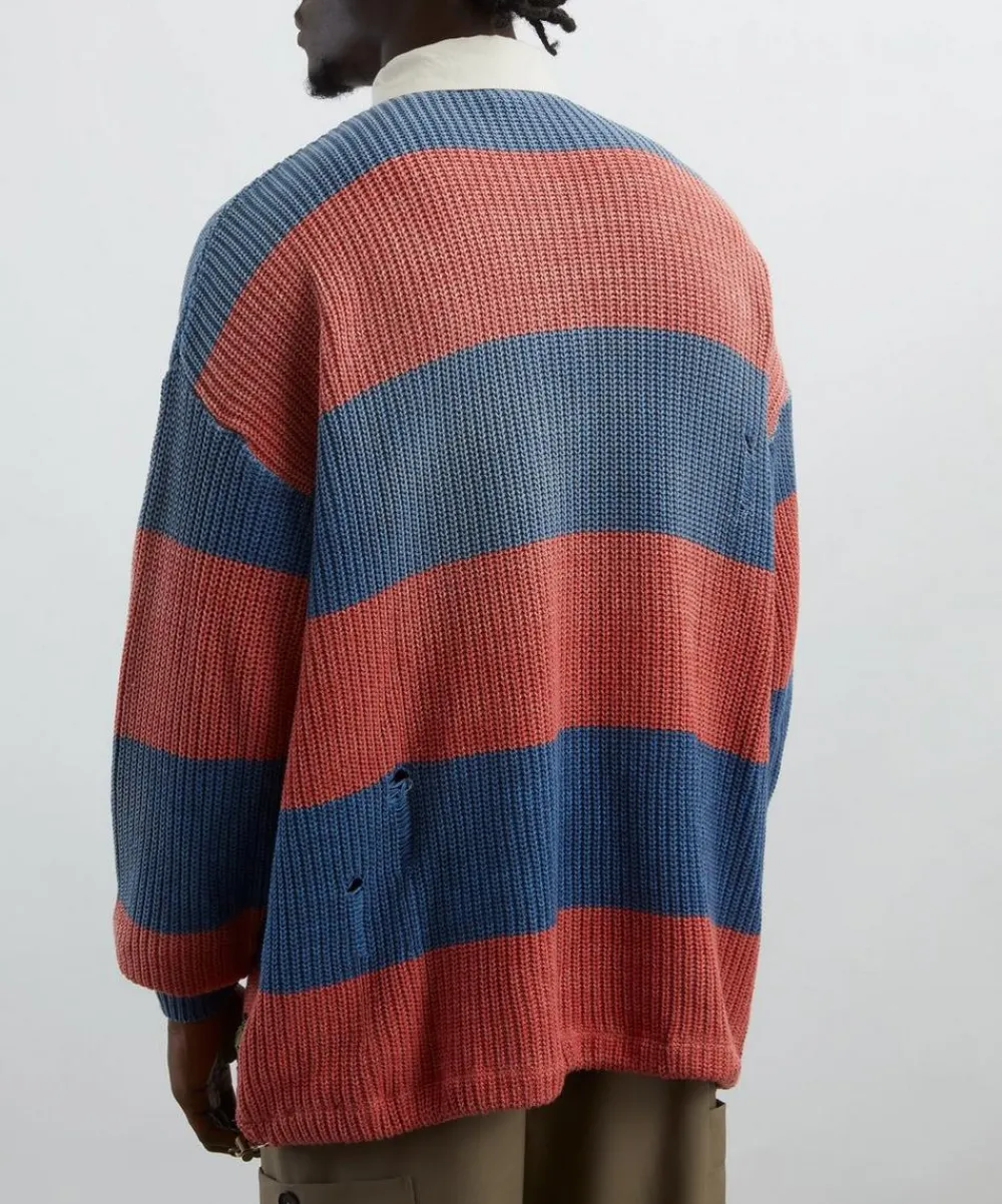 Kapital Knitwear & Sweats^5G Cotton Knit RUGGER Shirt