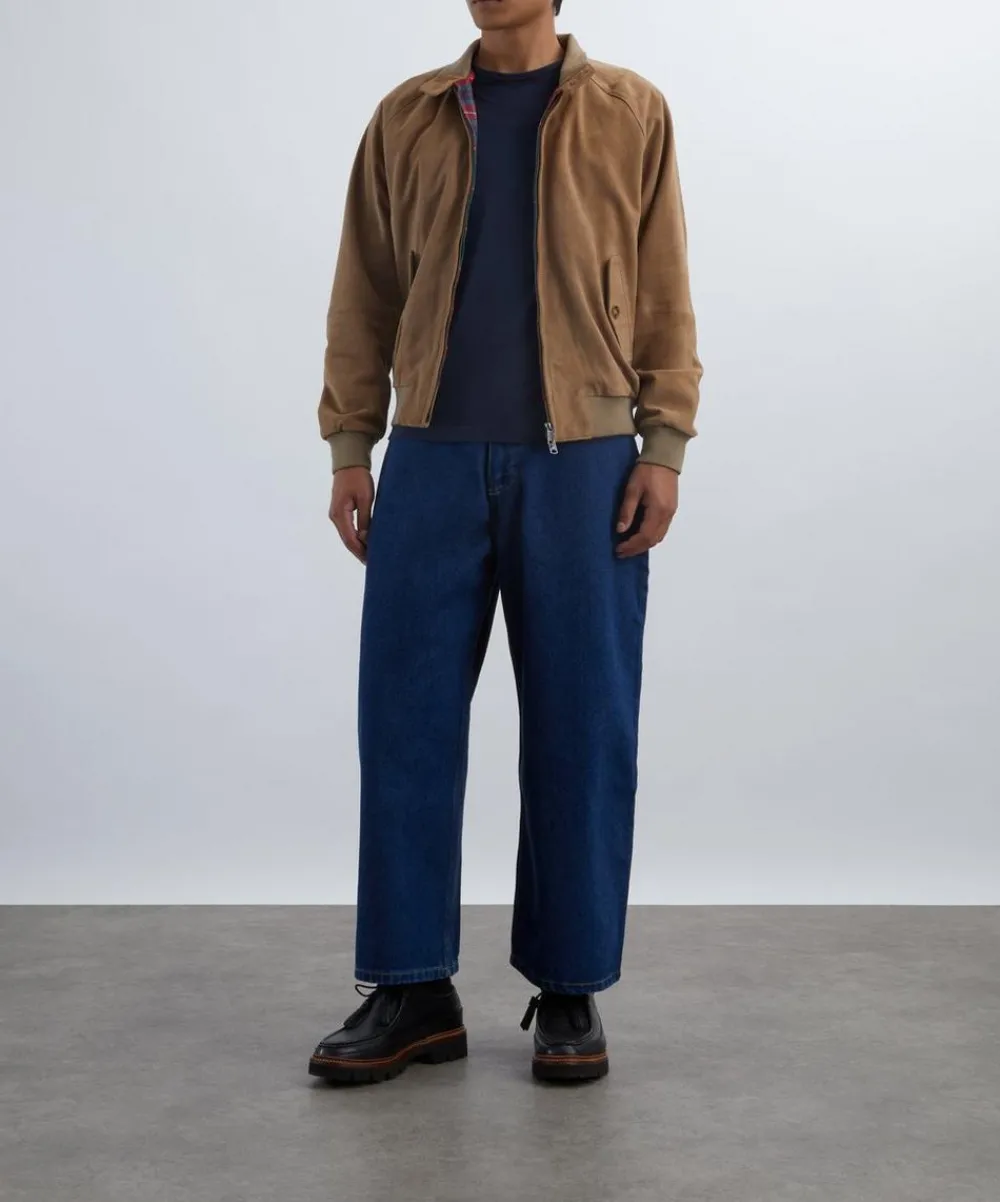 Baracuta Coats & Jackets^G9 Suede Harrington Jacket
