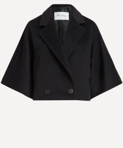 Max Mara Coats & Jackets^Galea Wool and Cashmere Cropped Jacket
