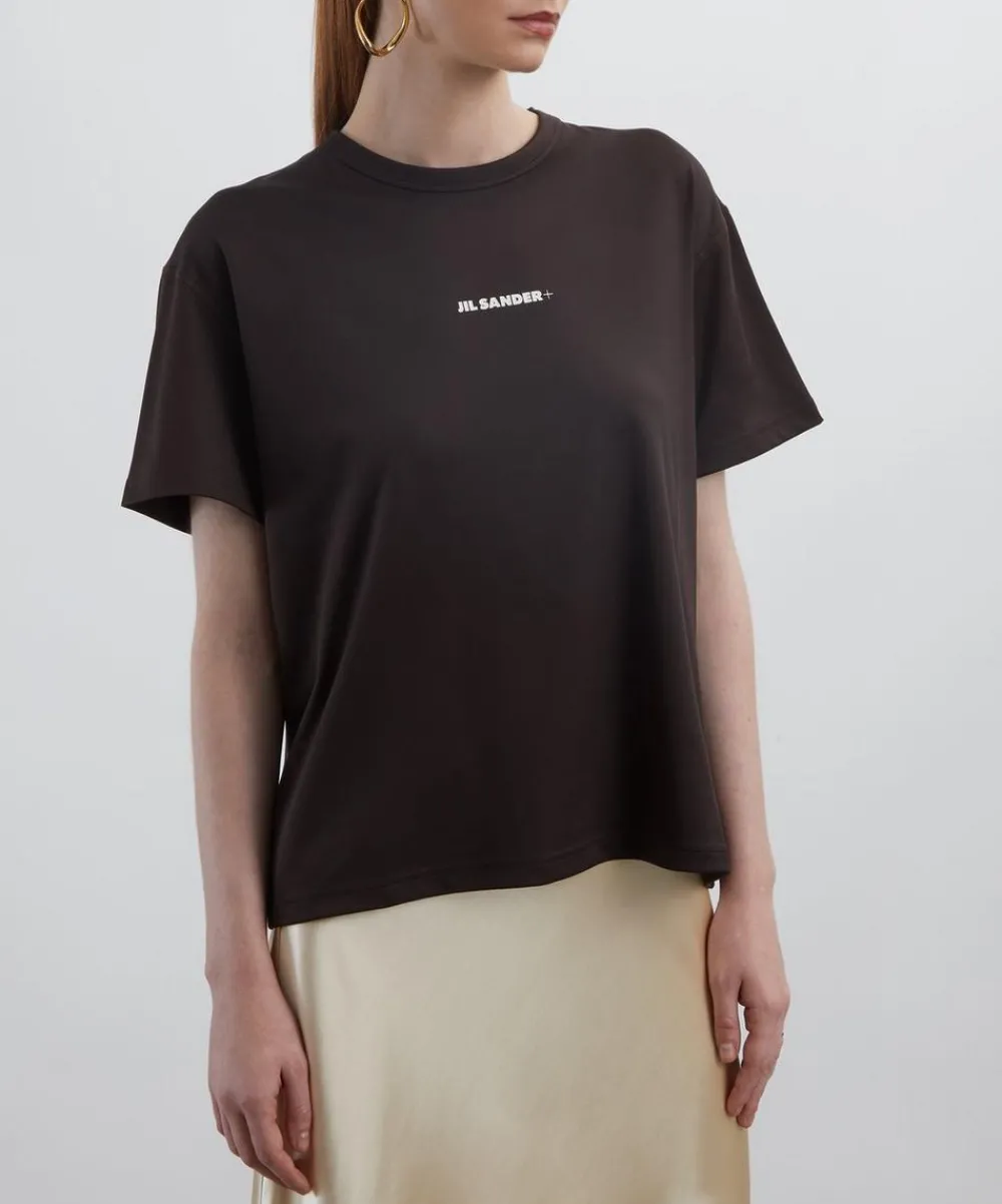 Jil Sander Tops^Ganache Logo T-Shirt