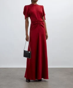 Victoria Beckham Dresses^Gathered Waist Floor-Length Dress