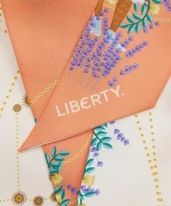 Liberty Scarves^Gemini 5X88 Ribbonette Silk Scarf