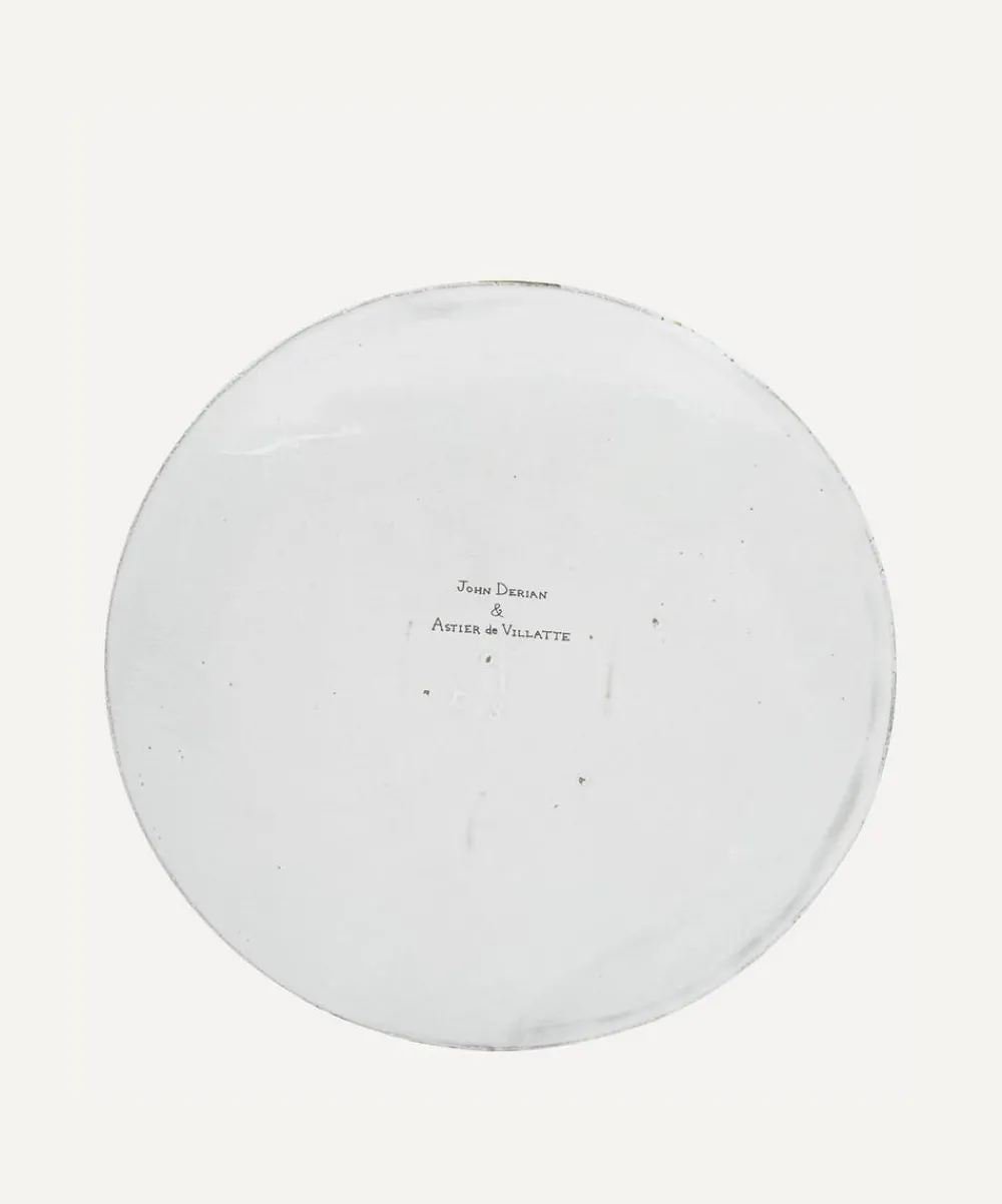 Astier de Villatte Tableware^Genista Plate
