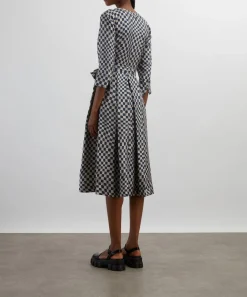 S Max Mara Dresses^Giada Printed Silk Shirt Dress