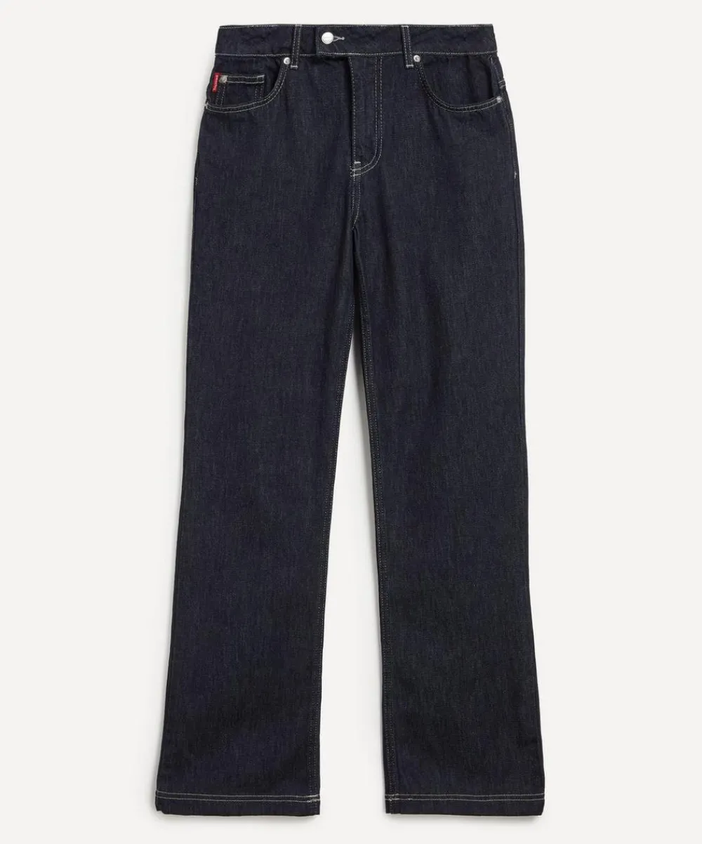 Peachy Den Jeans^Gigi Slim-Leg Dark Rinse Jeans