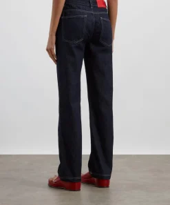 Peachy Den Jeans^Gigi Slim-Leg Dark Rinse Jeans