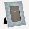 Addison Ross Ornaments^Gingham Lacquer 5x7” Photo Frame