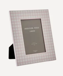 Addison Ross Ornaments^Gingham Lacquer 5x7” Photo Frame