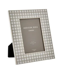 Addison Ross Ornaments^Gingham Lacquer 5x7” Photo Frame