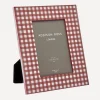 Addison Ross Ornaments^Gingham Lacquer 5x7” Photo Frame